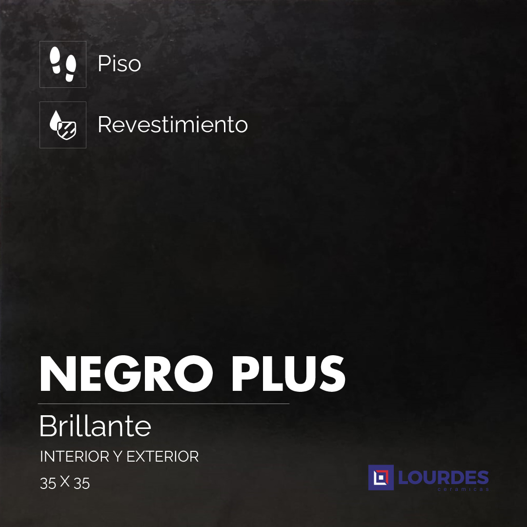 Negro Plus Brillante_35x35