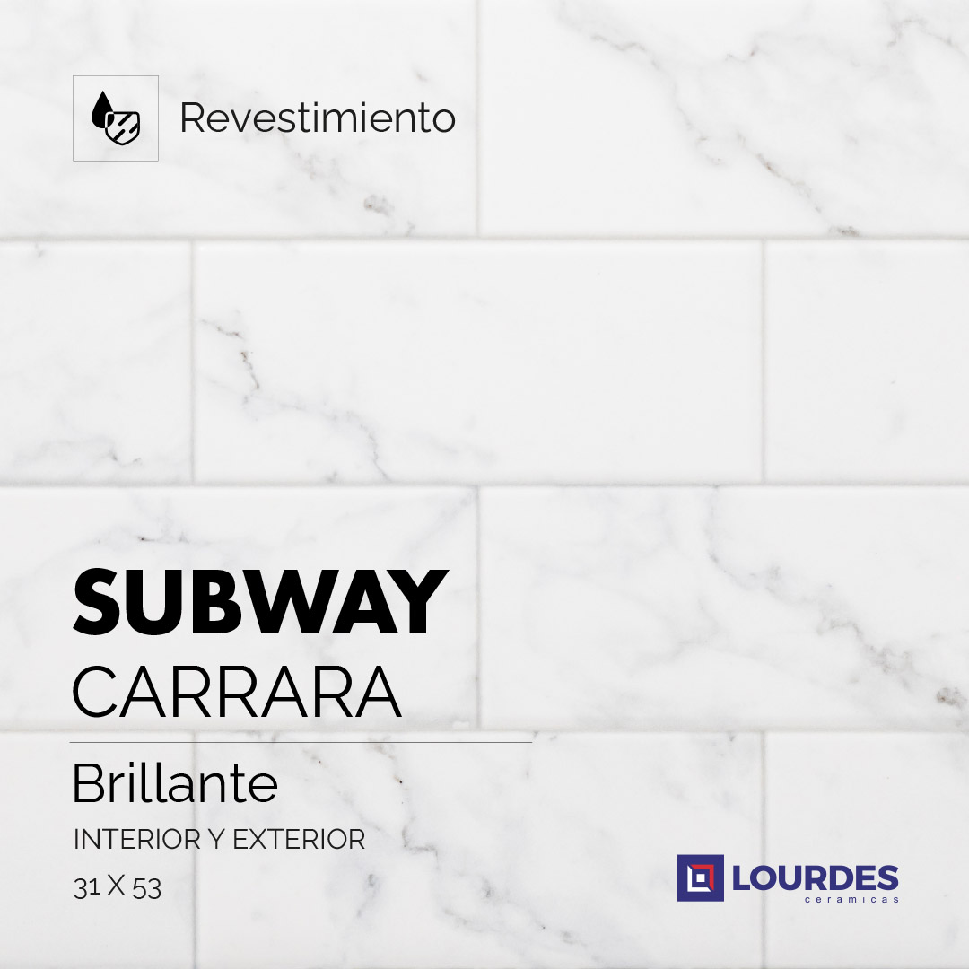 Subway Brillante Carrara_53x31