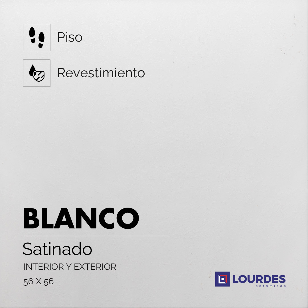 Blanco Satinado_56x56