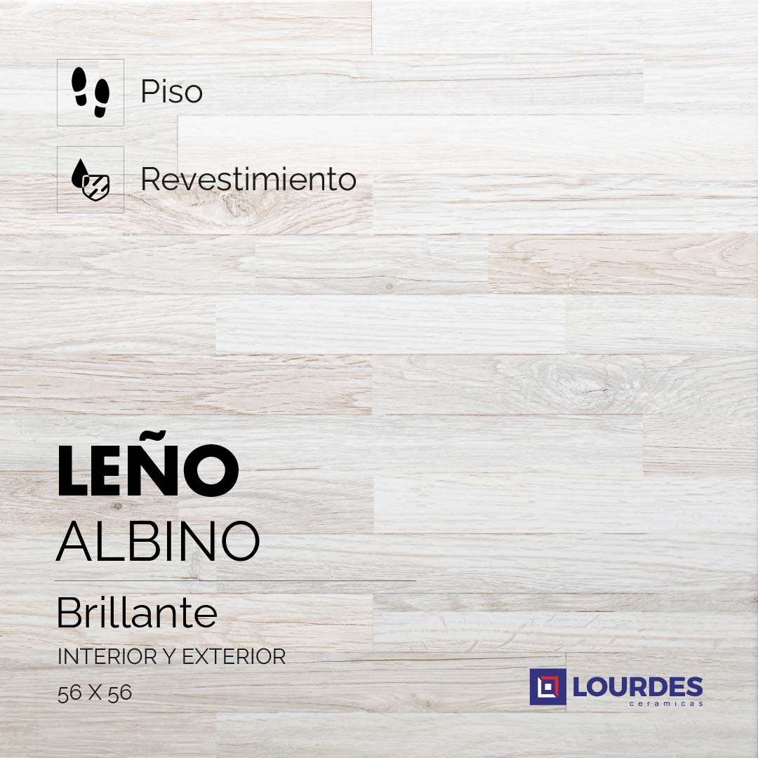 Leño Brillante Albino_56x56