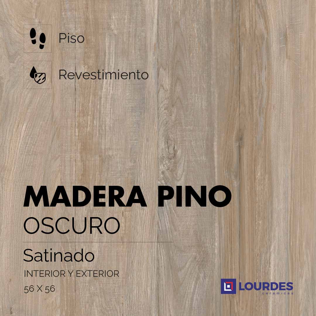 Madera Pino Satinado Oscuro_56x56